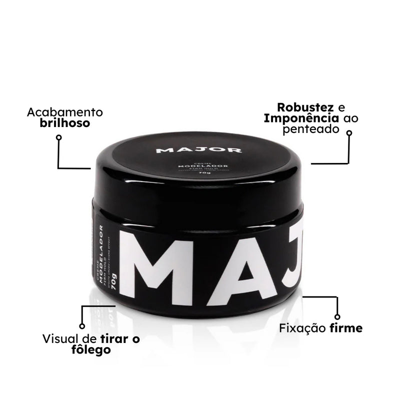 Pomada Efeito Úmido MAJOR