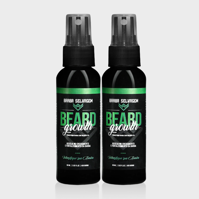 2 Beard Growth - Composto para Crescimento de Barba
