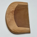 Pente de Madeira Curvo Anti Frizz