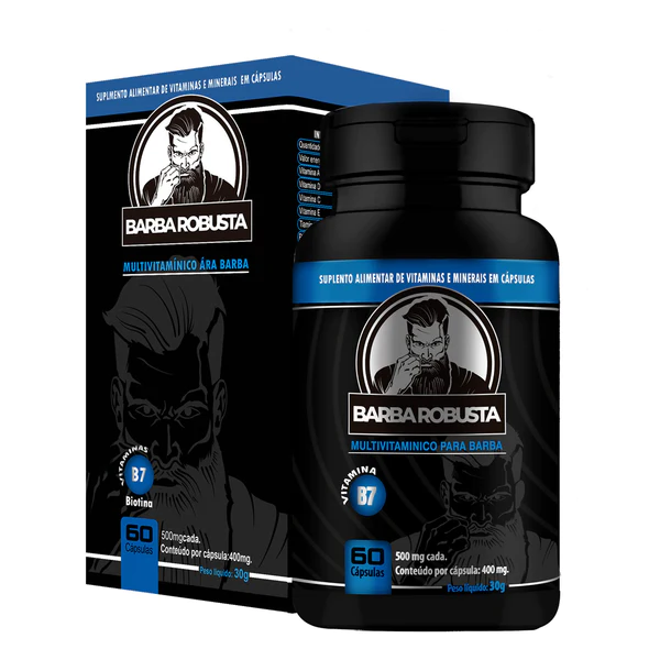 1 Acelerador de Crescimento - Barba Robusta